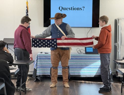 US Flag Presentation